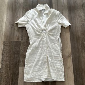 Zara white dress